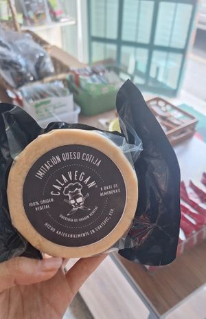 Cotija veggie de Calavegan 💀♥︎ at Veggie Deli in Puebla