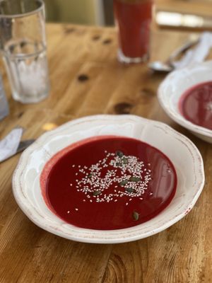 Soup of the day  at Princesa do Castelo in Lisbon