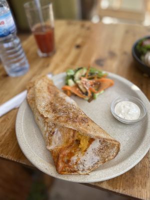 Masala dish  at Princesa do Castelo in Lisbon