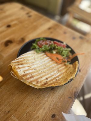 quesadilla at Princesa do Castelo in Lisbon