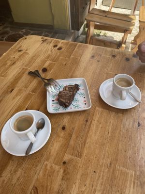 Chocolate salami  at Princesa do Castelo in Lisbon