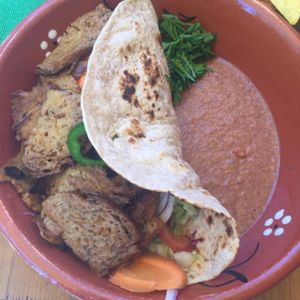 vegan kebab - a MUST at Princesa do Castelo in Lisbon