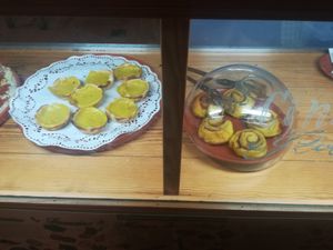 pastries at Princesa do Castelo in Lisbon