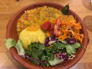 Estufado com cuscus at Princesa do Castelo in Lisbon