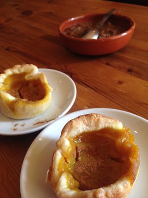 Pastel s/ nata 👍🏽 at Princesa do Castelo in Lisbon