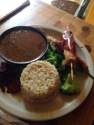 Kebab 👍🏽 at Princesa do Castelo in Lisbon