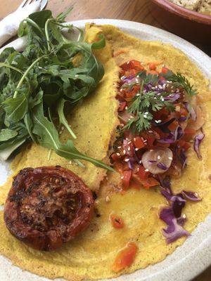 Omelette  at Princesa do Castelo in Lisbon