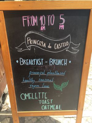 Entrance  at Princesa do Castelo in Lisbon