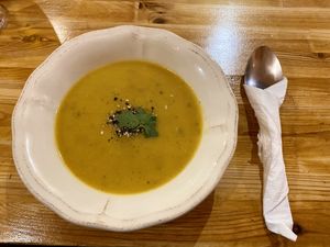 Immunity soup at Princesa do Castelo in Lisbon