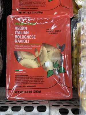 Vegan Ravioli  at Trader Joe's in Torrance