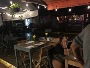 Mesitas  at Falafel and Friends in Sayulita