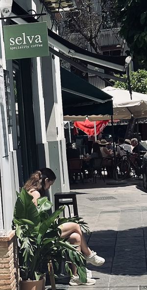   at Selva Coffee in Sevilla