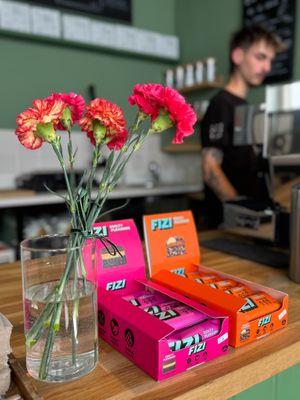 Fizi bars at Selva Coffee in Sevilla