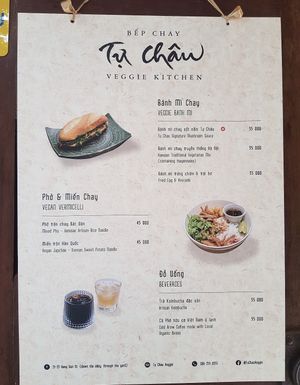   at Tu Chau Veggie - Vegan Banh mi in Hanoi