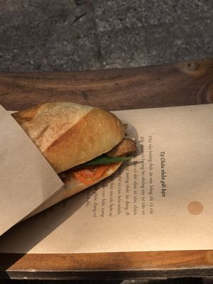  at Tu Chau Veggie - Vegan Banh mi in Hanoi