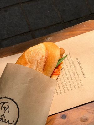  at Tu Chau Veggie - Vegan Banh mi in Hanoi