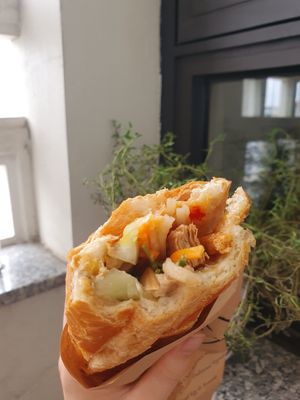  at Tu Chau Veggie - Vegan Banh mi in Hanoi