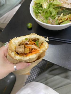   at Tu Chau Veggie - Vegan Banh mi in Hanoi
