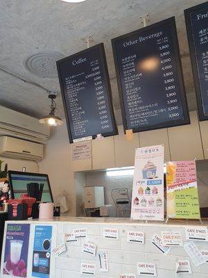 Menu at Cafe D'asti seoul in Seoul