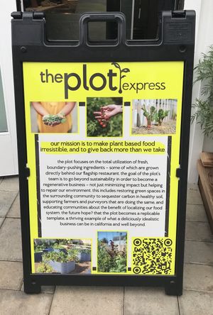   at The Plot Express in Carlsbad