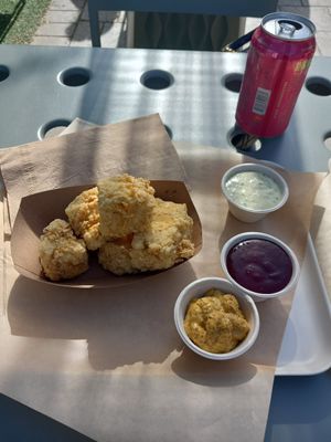 Plot chickën bites at The Plot Express in Carlsbad