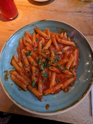Penne Arrabiata at L'Osteria in Jena