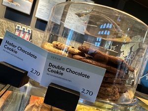 vegan cookies  at Espresso House - HBF in Luebeck