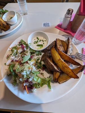 Kartoffelecken at Cafeteria Zur Rosen in Jena