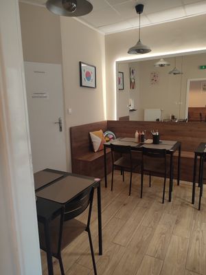 Inside at Pan KimBap in Krakow