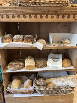Alex Gooch bread and pastries  at Truffles Zero Waste in Pontyclun