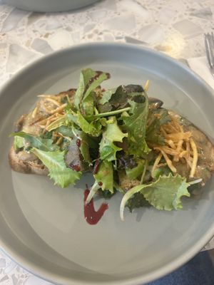 Truffle mushroom   at Avocado Club in Berlin