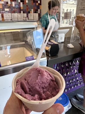   at Purple Door Ice Cream in Milwaukee