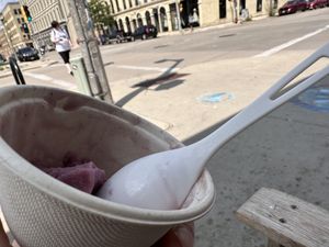   at Purple Door Ice Cream in Milwaukee