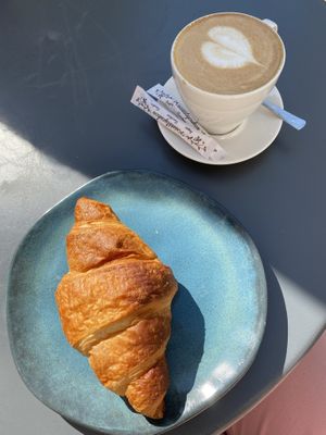 Orange croissant   at Therápia Kávézó és Pékség in Gyor