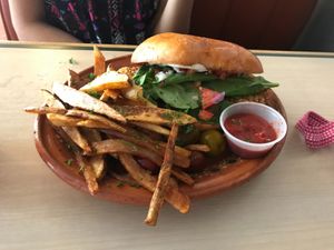 Torta at Senor Veggie in San Antonio
