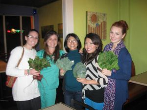 The San Antonio Vegetarian Society met at Senor Veggie in March! at Senor Veggie in San Antonio