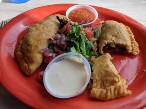 Empanadas Appetizer at Senor Veggie in San Antonio