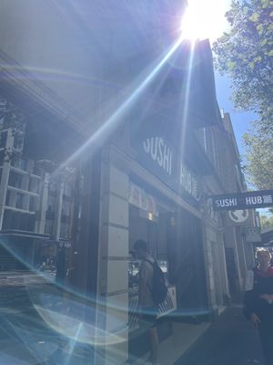 Front  at Sushi Hub - Elizabeth St in Melbourne