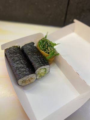 My rolls #Veganuary at Sushi Hub - Melbourne Central in Melbourne