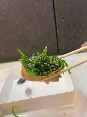 Seaweed roll #Veganuary at Sushi Hub - Melbourne Central in Melbourne
