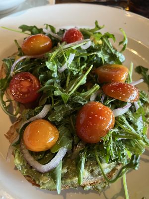 Avocado toast (no feta spread)  at Yard House in Virginia Beach