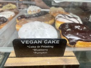 Vegan cake donuts at The Donuttery in Huntington Beach