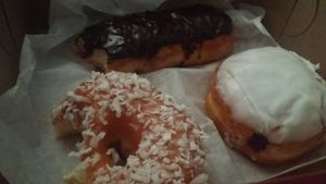 Forgot to take a pic before I starting munching on them! at The Donuttery in Huntington Beach