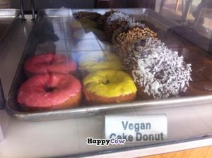 vegan cake donuts at The Donuttery in Huntington Beach