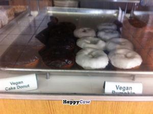 seasonal vegan pumpkin donuts at The Donuttery in Huntington Beach