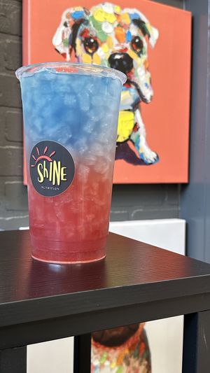A Healthy pick-me-up Tea Bomb!  at Shine Nutrition in Caldwell
