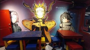 Walls at Ramen House in Bogota