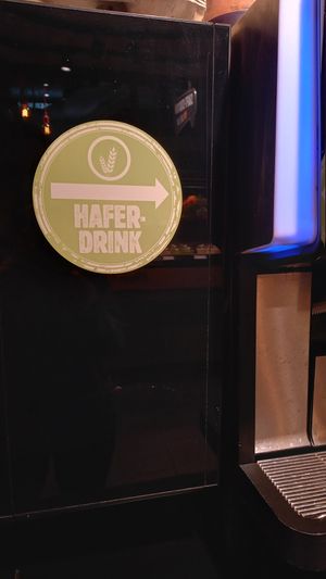 oat milk for drinks at Back Factory - Hannover in Hannover