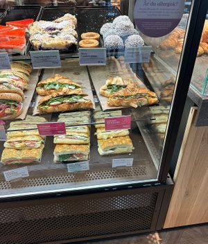 Coffee chain with loads of vegan options.   at Espresso House - Norrlandsgatan in Stockholm