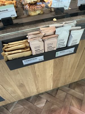 Coffee chain with loads of vegan options.   at Espresso House - Norrlandsgatan in Stockholm